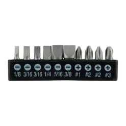 Set Cacciaviti Stanley a Lama Piatta Torx Giraviti a Croce Piccolo con Inserti