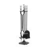 Set Classico Accessori 4 Attrezzi per Stufa Camino Caminetto Barbecue Paletta
