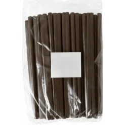 Set 20 Clip Finecorsa per Rotolo Frangivista in PVC Marrone 19 cm