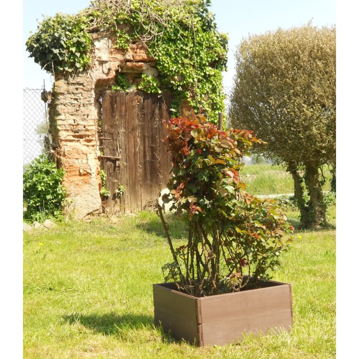 Set da 32 Pannelli per Fioriera Kit Aiuola o Orto Multiforma