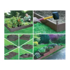 Set da 32 Pannelli per Fioriera Kit Aiuola o Orto Multiforma