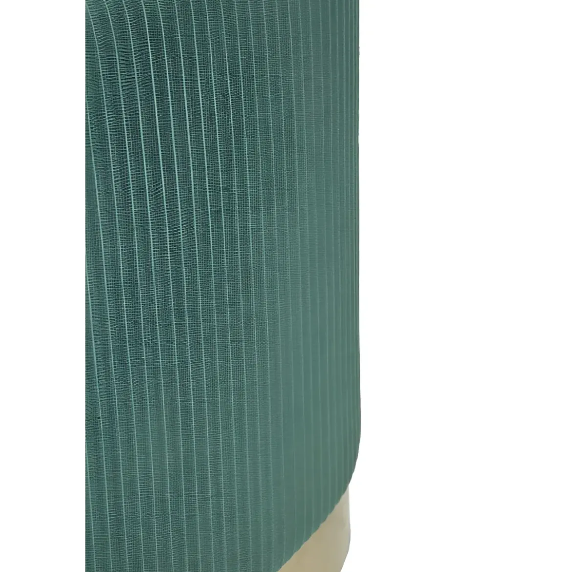 Set Panca Contenitore con 2 Pouf in Velluto Verde Oro Camera Salotto