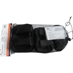 Set Protezioni Bambini Nero con Ginocchiere Gomitiere Parapolsi