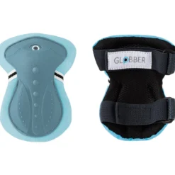 Set Protezioni per Bambini XXS per Gomiti Ginocchia Polsi Blu Pastello