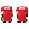 Set Protezioni per Bimbo Rosso Ginocchiere e Gomitiere per Bici e Pattini