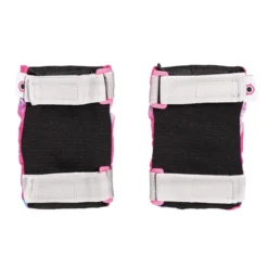 Set Protezioni Rosa per Bimbo Ginocchiere Gomitiere per Bicicletta XXS
