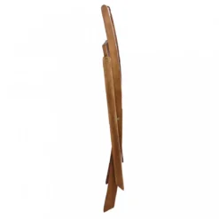 Set 2 Sedie Pieghevole in Legno Acacia Poltrona Salvaspazio da Giardino