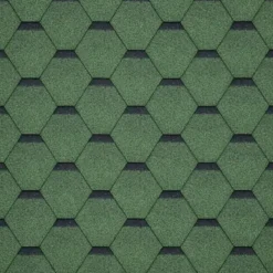 Set Tegole Bituminose Copertura Casette da Giardino 12 m2 Verde