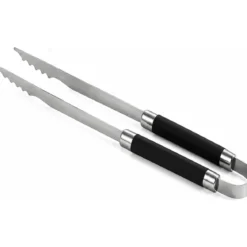 Set Utensili Barbecue 3 Pezzi in Acciaio Inox Manici in Polipropilene