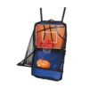 Set Valigetta Canestro Mini Basket Fissaggio su Porta Pompa Aria Palla Portatile