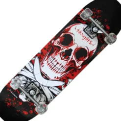 Skateboard Bambini 79x20cm in Acero 9 Strati Truck in Alluminio
