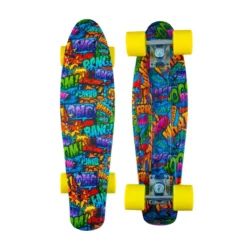 Skateboard Tavola in PP 57cm Ruote PVC 100kg Skate Alluminio per Bambino Adulto