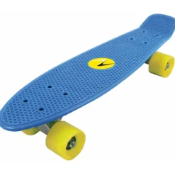 Skateboard 57x15 Azzurro con Cuscinetti ABEC7 in Polipropilene