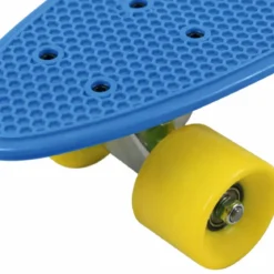 Skateboard 57x15 Azzurro con Cuscinetti ABEC7 in Polipropilene