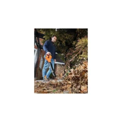 Soffiatore a Batteria Ricaricabile Litio 18V Tubo Black & Decker Foglie Giardino
