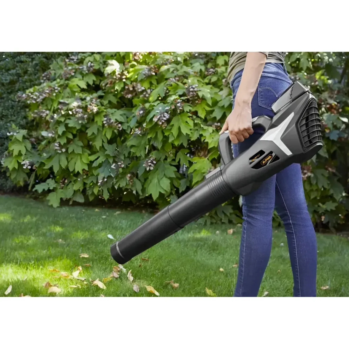 Soffiatore a Batteria 20V 4Ah Leggero per Pulizia Giardino Portatile