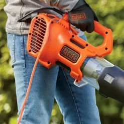 Soffiatore Black+Decker Assiale Elettrico 1850W a Filo Pulizia Giardino