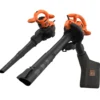 Soffiatore Black&Decker 2600W con Aspiratore e Trituratore per Giardino