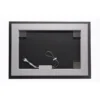 Specchio da Bagno Reversibile con Retroilluminazione Rettangolare 110x80
