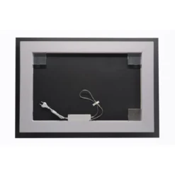 Specchio da Bagno 100x70 Rettangolare Reversibile con Retroilluminazione