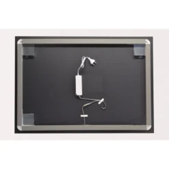 Specchio Moderno Rettangolare 100x70 con Illuminazione a Led da Bagno