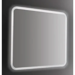 Specchio Retroilluminato da Bagno Rettangolare 100x70 a Led da Parete
