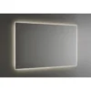 Specchio Retroilluminato Rettangolare 110x80 a Led da Parete da Bagno