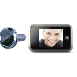 Spioncino Digitale 110° Cromo Satinato 3,5" Porte 40–110 mm Visione Chiara