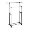 Stand Carrello Stender Appendiabiti Estensibile Porta Abiti Ruote Attaccapanni