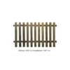 Steccato Bordura Aiuola 180 cm h 100 Giardino Recinzione Staccionata in Legno