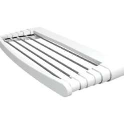 Stendibiancheria Estensibile 70cm in Alluminio da Parete Salvaspazio