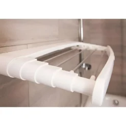 Stendibiancheria Estensibile 70cm in Alluminio da Parete Salvaspazio