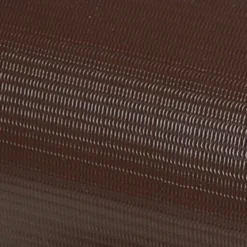 Strisce Frangivista per Recinzioni in PVC Marrone 35m con 20 Clip