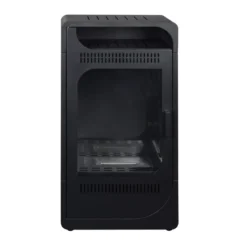 Stufa a Bioetanolo Fiammetta Ventilata Nero Camino 3,5kw Riscaldamento