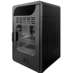 Stufa a Bioetanolo Ventilata 3 kW a Pavimento Bruciatore 1,5 lt Nero