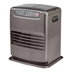 Stufa a Combustibile Liquido Elettrica 3 Kw Serbatoio 5lt Grigio