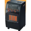 Stufa a Infrarossi Gas 4200W da Soggiorno Turboventilata Nero