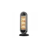 Stufa Alogena Nero Potena 1200 w con Sicurezza Caldobagno