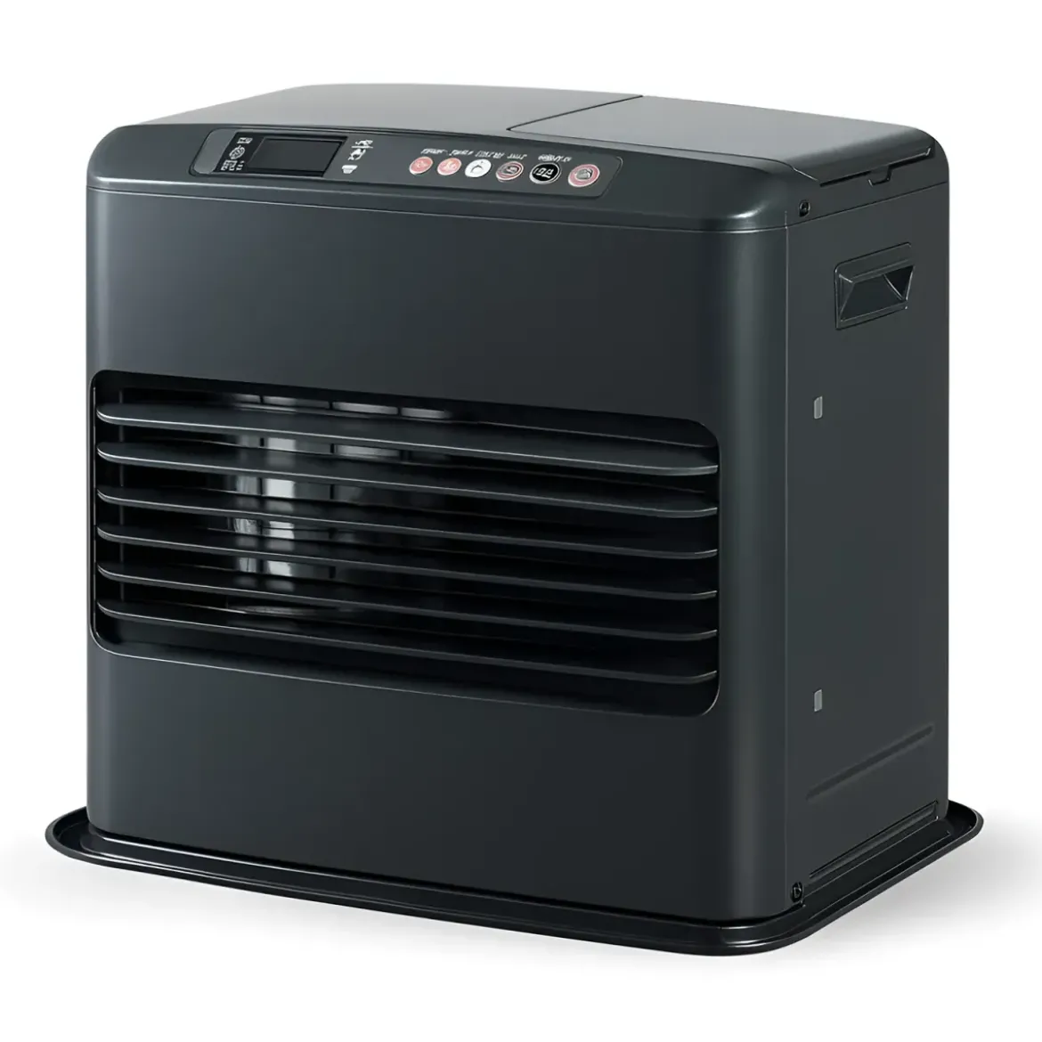 Stufa a Petrolio Elettrica 4600 W Nero Ventilata Programmabile