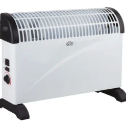 Stufa da Pavimento Termoconvettore Elettrico con Termostato e Turbo