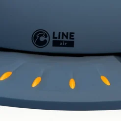 Stufa Elettrica Alogena Oscillante 1200W Compatta 3 Livelli Grigio