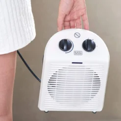 Stufa Elettrica Black & Decker Stufetta Termoventilatore a Basso Consumo