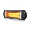 Stufa Elettrica Quarzo 2300 W 84x10x20 cm Basso Consumo IP55 da Parete