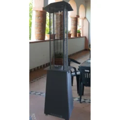 Stufa Fungo a Bioetanolo 8kw Riscaldamento da Interno Esterno Terrazza Giardino