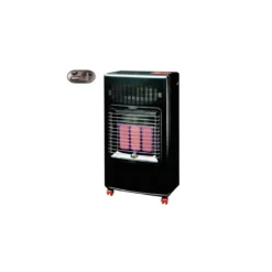 Stufetta a Gas Gpl Propano Stufa Infrarossi Ventilata 3 Potenze