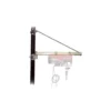 Supporto a Bandiera Montacarichi Hercules 300kg Braccio Tiratutto Paranco Argano