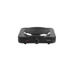 Syntesy Fornello Elettrico con 1 piastra in Ghisa 1000w Nero