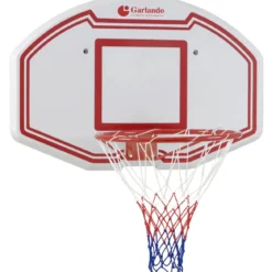 Tabellone Basket da Parete Canestro 45x45 cm Rete Impermeabile Esterno