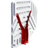 Tabellone Basket da Parete 110x70 Canestro 45x45 Rete Impermeabile