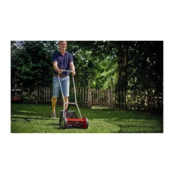 Tagliaerba a Spinta Tosa Einhell Senza Filo 30 cm Prato Giardino Leggero Manuale
